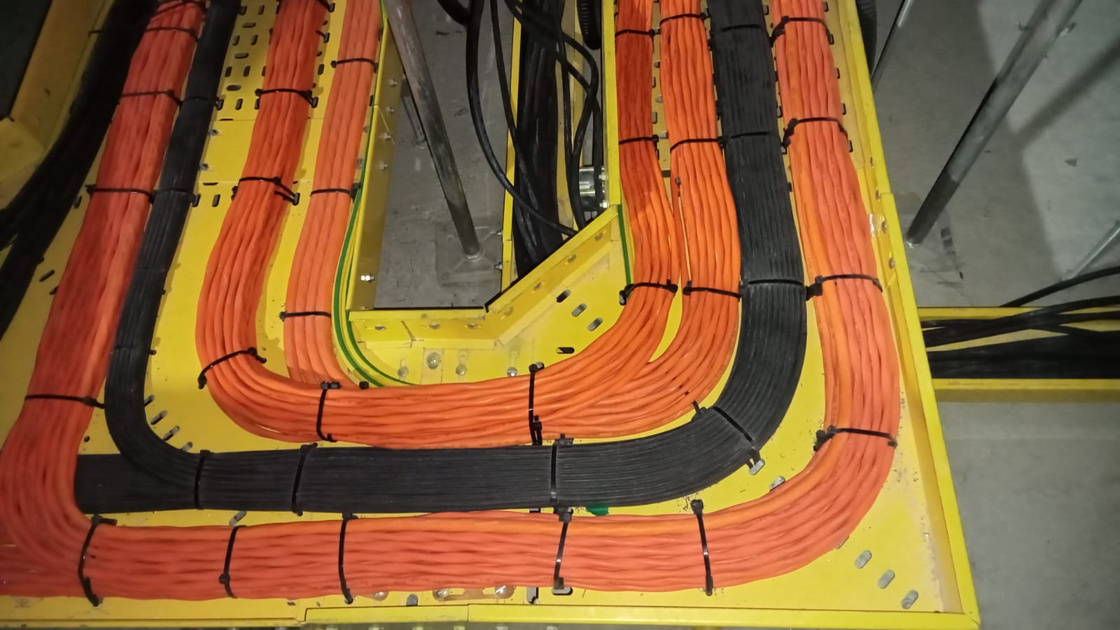 Cable management work