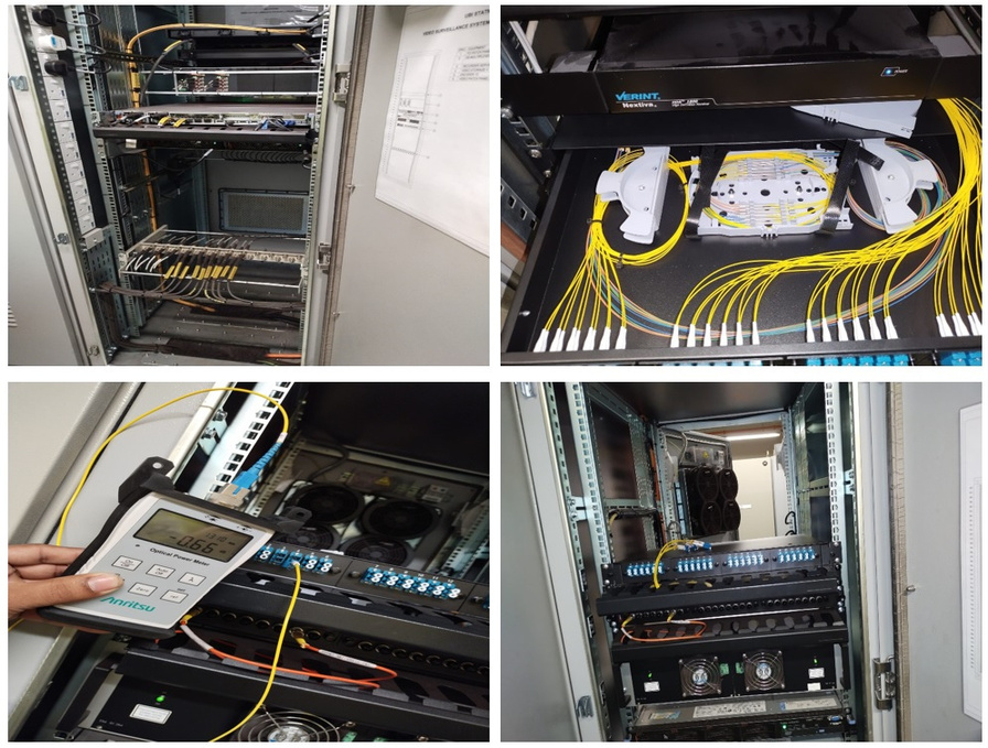 VSS cabinet splicing box installation and termination